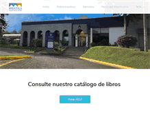 Tablet Screenshot of bibliotecauaca.com